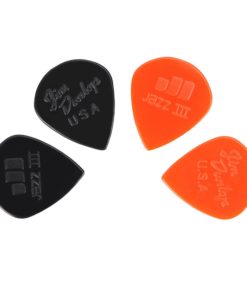1.38mm/0.05in Jazz III Nylon Guitar Picks