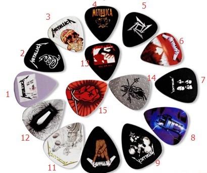 Exclusive Metallica Guitar Picks Exclusive Metallica Guitar Picks