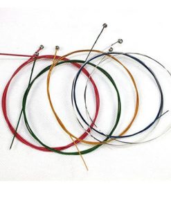 Colorful Guitar Strings Rainbow Color Guitar Strings E-A 6Pcs-Set