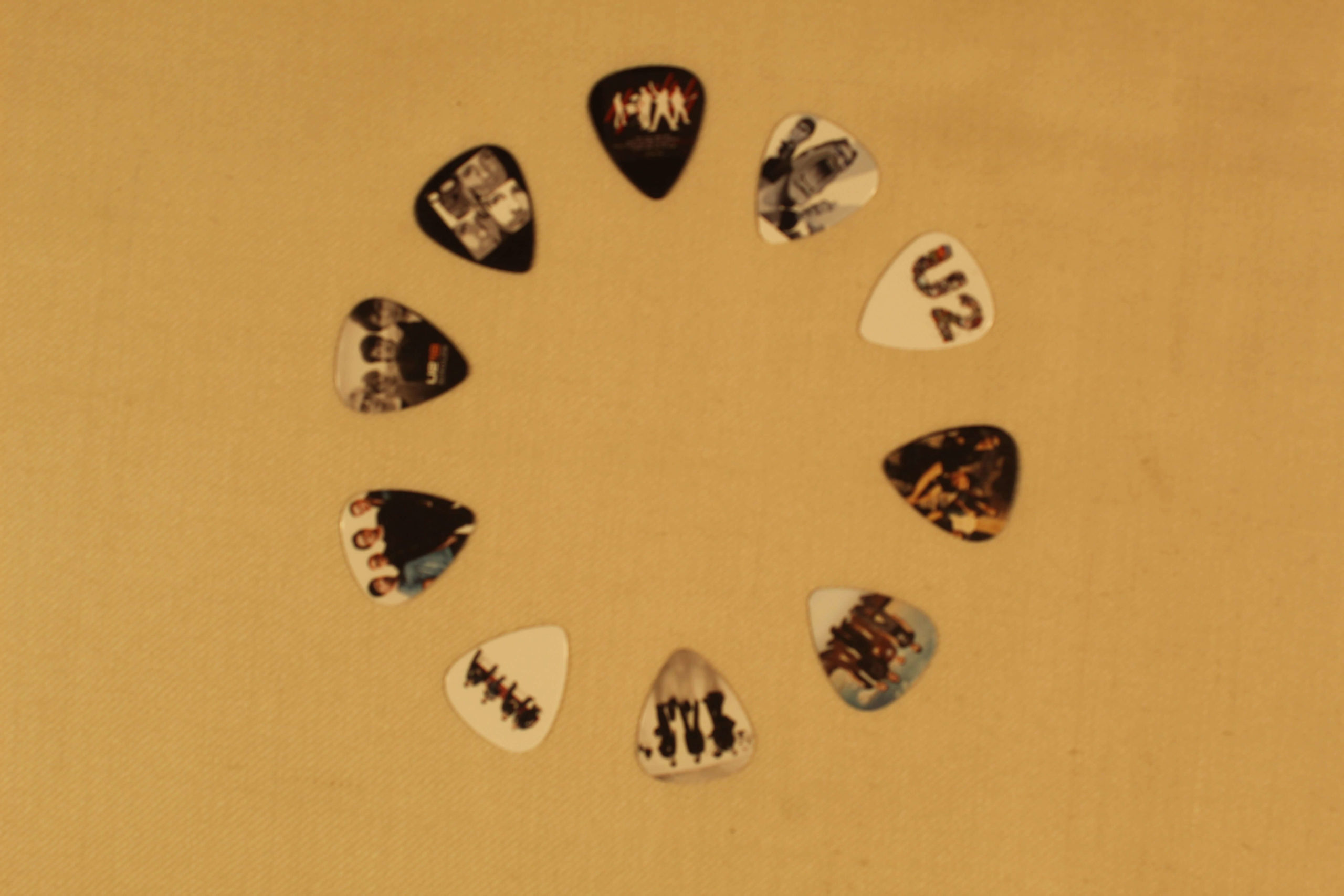 U2 Guitar Picks U2 Guitar Picks
