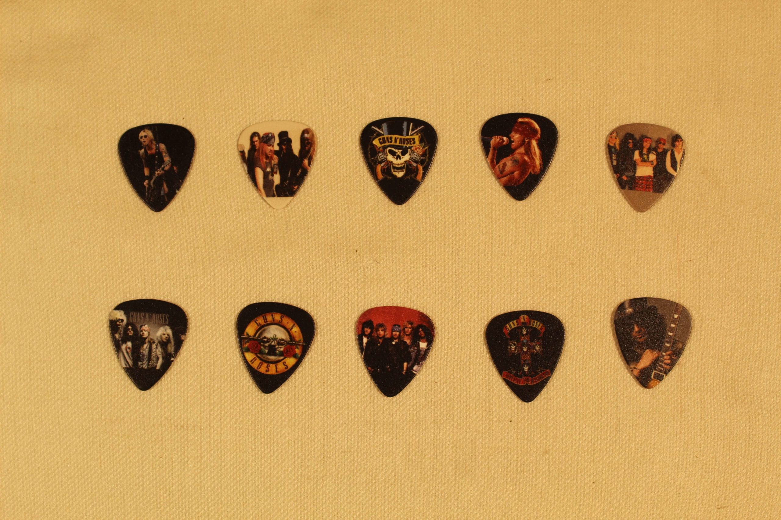 Guns N' Roses Guitar Picks Guns N' Roses Guitar Picks