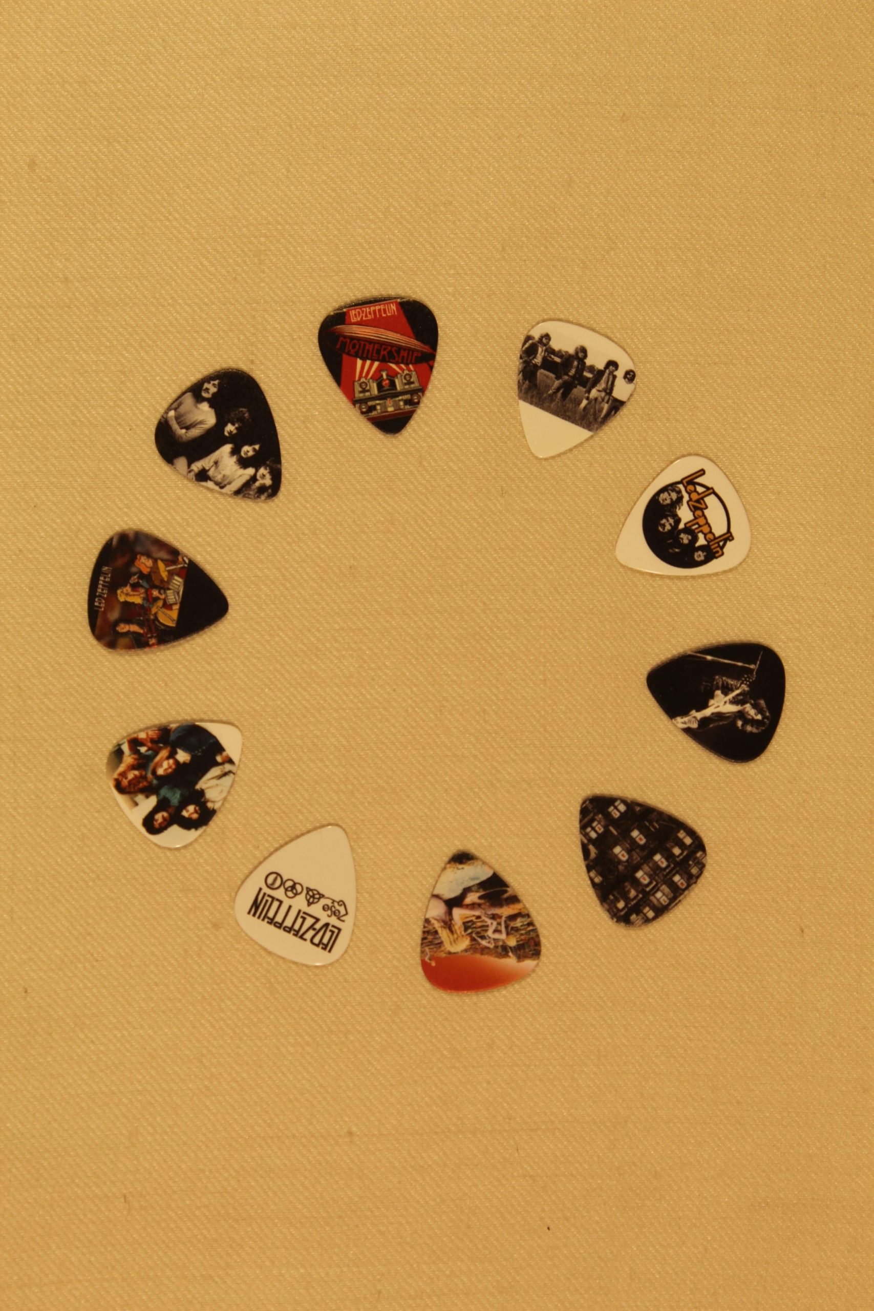 Led Zeppelin Guitar Picks Led Zeppelin Guitar Picks