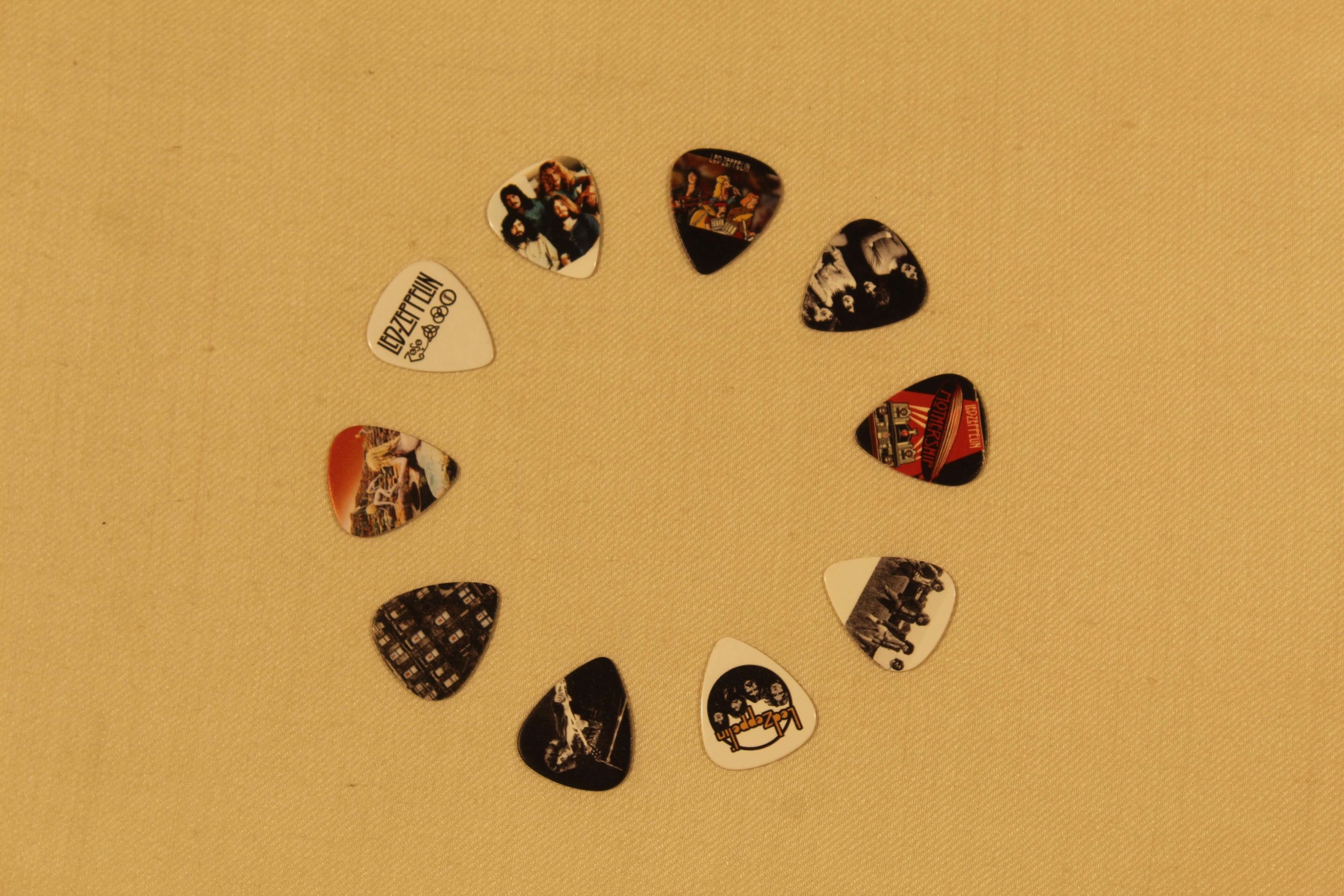 Led Zeppelin Guitar Picks Led Zeppelin Guitar Picks