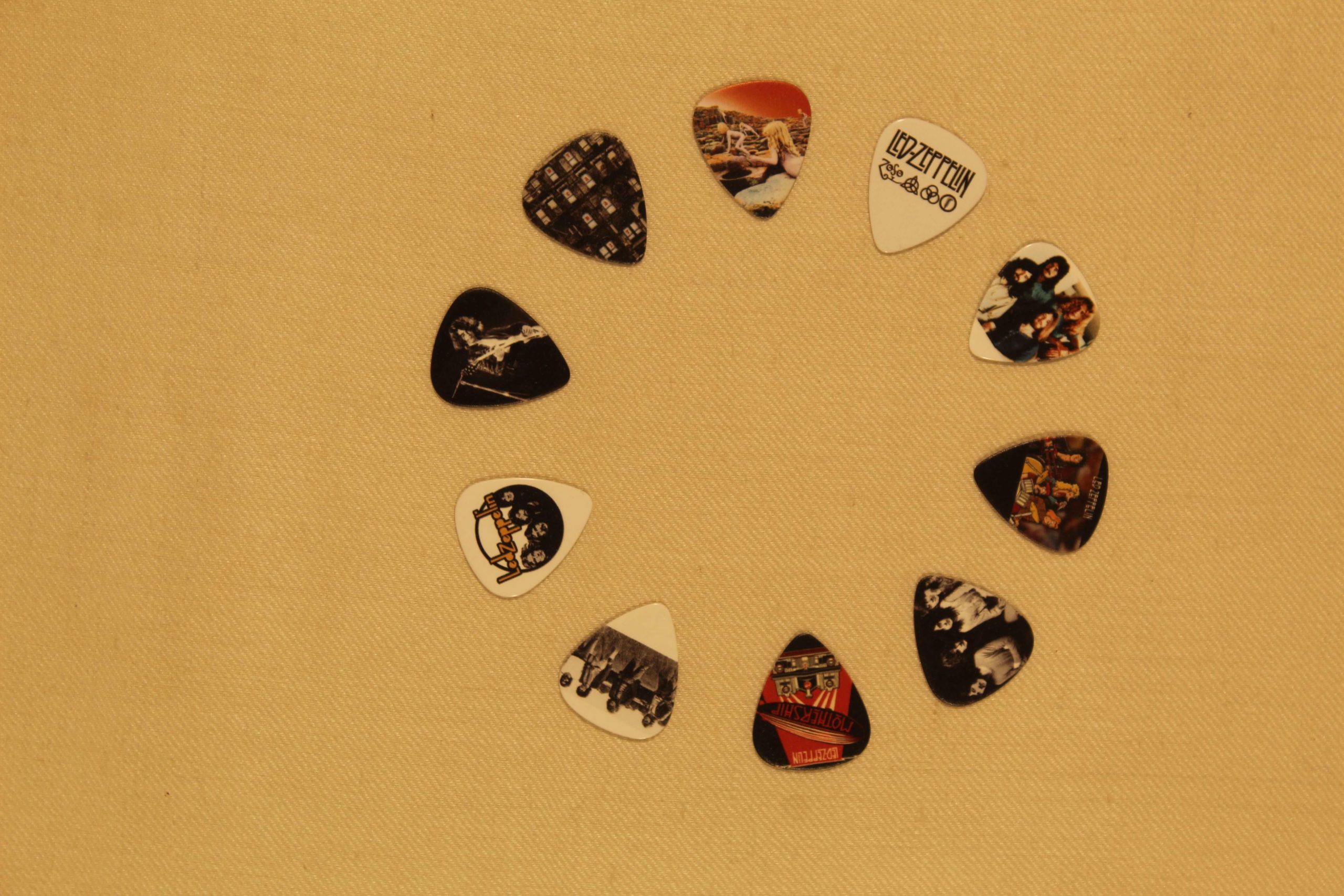 Led Zeppelin Guitar Picks Led Zeppelin Guitar Picks