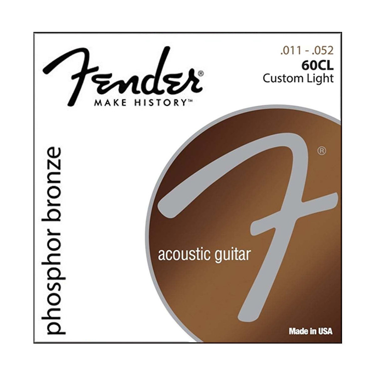 Fender Acoustic Guitar String 10, 11 Gauge (Per Set) Fender Acoustic Guitar String 10, 11 Gauge (Per Set)