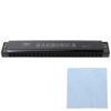 24 Holes Metal Harmonica C Key for Beginners (Black)
