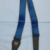 Blue Checkered Guitar Strap