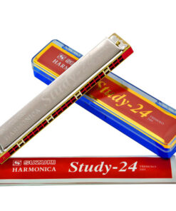 Suzuki STUDY-24 24 Holes Tremolo Polyphonic Harmonica