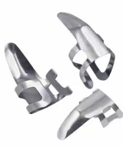 Alice Guitar Fingerpicks For Index Fingers (Stainless Steel)