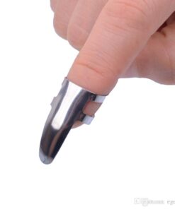 Alice Guitar Fingerpicks For Index Fingers (Stainless Steel)