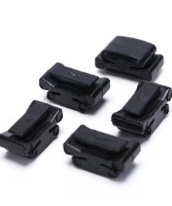 Black Rubber Guitar Pick Holder