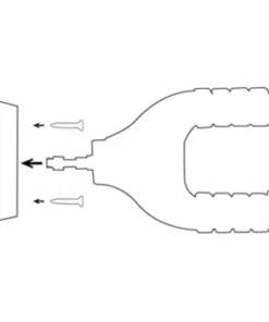 Guitar Premium Wall Hanger with Automatic Lock