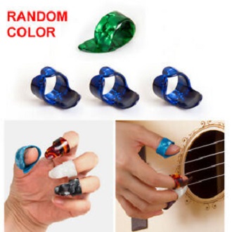 3 pcs Finger Guitar Pick + Thumb pick Combo (Total - 4 Pcs) 3 pcs Finger Guitar Pick + Thumb pick Combo (Total - 4 Pcs)