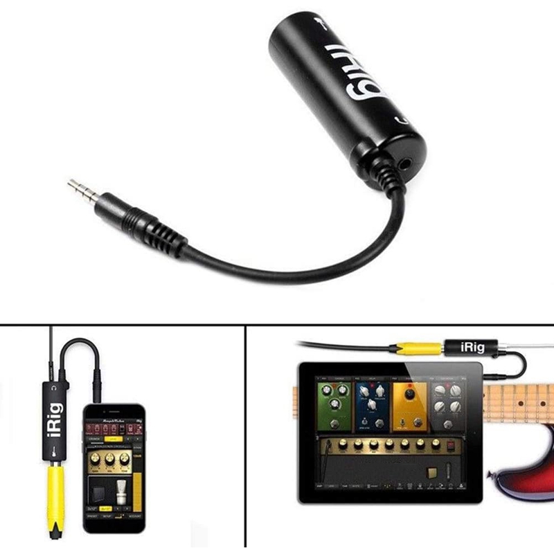 IRig Guitar Interface Converter Replacement Guitar for Phone for Ipad New