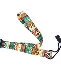 Adjustable Folk Printed Ukulele Strap Belt Sling With Hook Ukulele Accessories